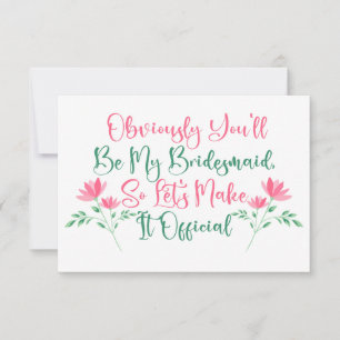 Invitation Demande de témoin de mariage