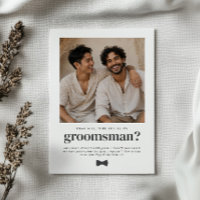 Demande de Témoin de Mariage avec Photo