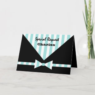 Invitation Demande spéciale Mariage Party N'IMPORTE QUEL RÔLE