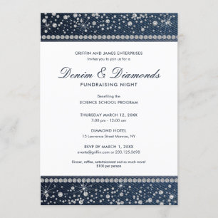 Invitation Denim et Diamants
