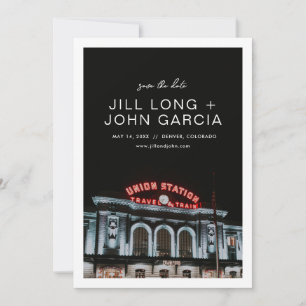 Invitation Denver Union Station Enregistrer la date
