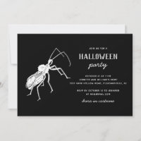 Déplaisant Bug Black Halloween Party | Insecte éff
