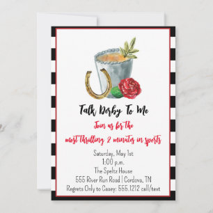 Invitation Derby Party