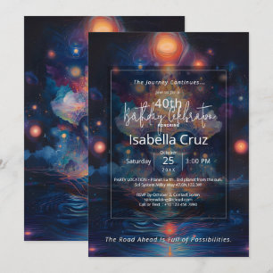 Invitation Dérive Céleste   Design Visionnaire