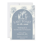 Dernier Toast Sur La Côte Bachelorette Bleu Bleu