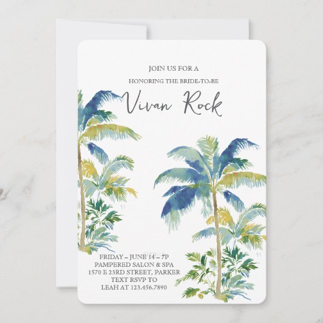 Invitation Dernière fête avant le mariage Bachelorette Bash (Devant)