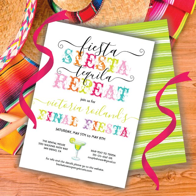 Invitation Dernière Fête de la Bachelorette (Créateur téléchargé)