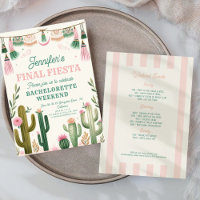 Dernière Fiesta Cactus Colorée Mariée/Bachelorette