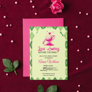 Invitation Dernière soirée avant le mariage de Ring