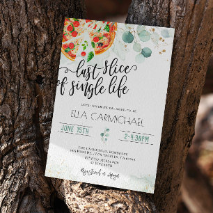 Invitation Dernière tranche de Fête des mariées à vie unique
