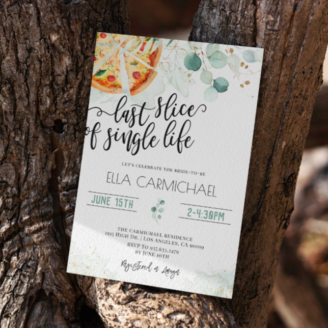 Invitation Dernière tranche de Fête des mariées à vie unique (Créateur téléchargé)