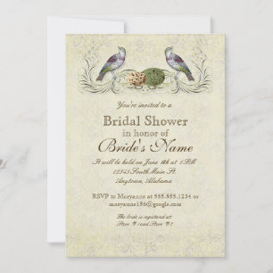 Invitation des Ailes de l'amour - Fête de l'mariée