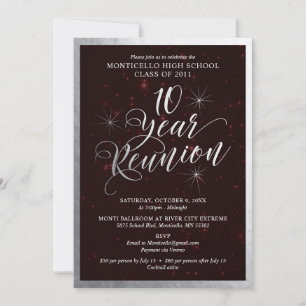 Invitation des anciens de la Réunion de 10 ans