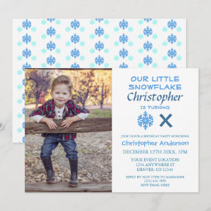 Invitation des Anniversaires de enfants de Little 