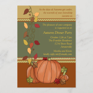 Invitation des Citrouilles trois
