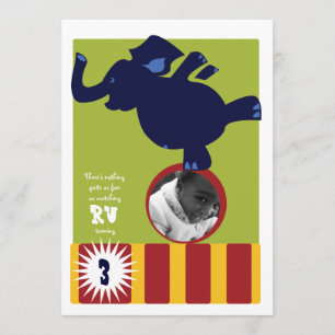 Invitation des éléphants de cirque