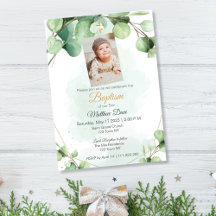 Invitation des feuilles verts de l'Eucalyptus