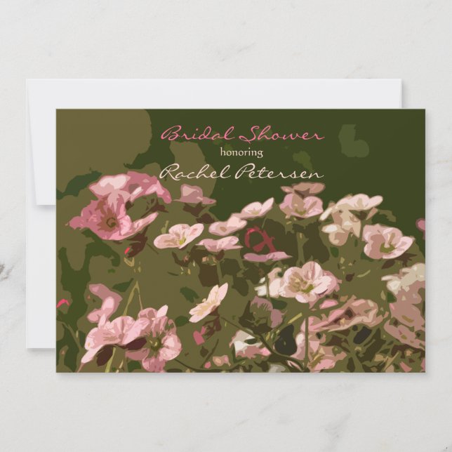 Invitation des fleurs de printemps (Devant)