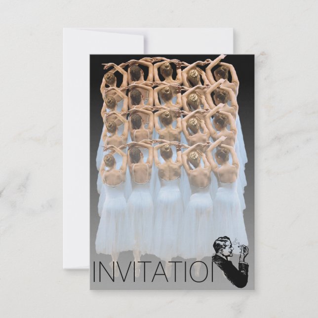 Invitation des Gentelmen de Balet Ball (Devant)