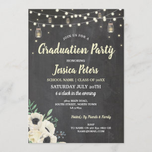 Invitation des lucioles de Chalk Jars Chalk