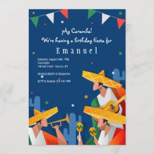 Invitation des Mariachi Guys