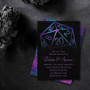 Invitation Dés RPG   Nebula Imaginaire Retro Tabletop PnP Gam