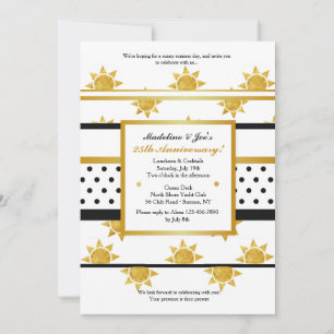 Invitation des soleils d'or