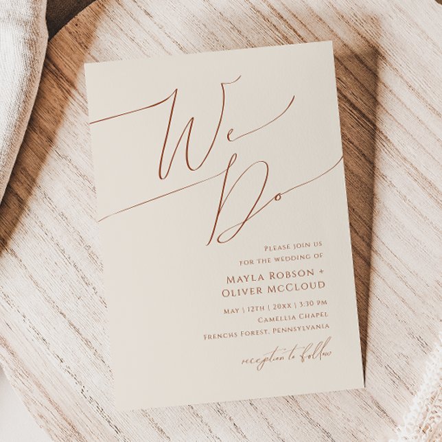 Invitation Désert de Whimsical | Beige que nous faisons Faire (Créateur téléchargé)