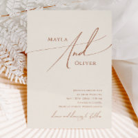 Désert de Whimsical | Mariage Décontracté beige