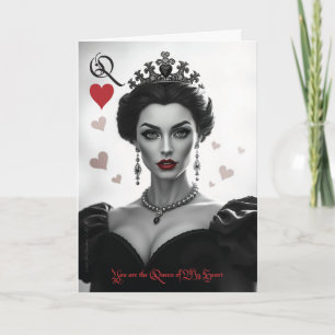 Invitation Design 02 Queen of My Heart Valentine Card