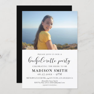 Invitation Design élégant Bachelorette Party photo