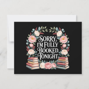 Invitation Désolé, je suis complet ce soir 