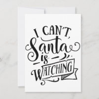 Désolé, Santa regarde, Noël drôle et amusant