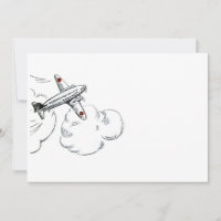 Dessin démodé d'avion