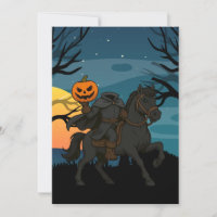 Dessin Halloween/Automne Horseman sans tête