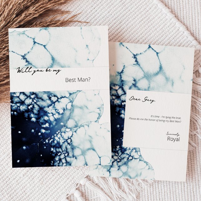 Invitation Destination bleue Nautique Meilleure proposition h (Créateur téléchargé)