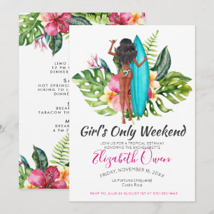 Invitation Destination Demoiselle d'Honneur Bikini Plage Ente