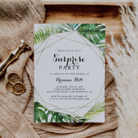 Destination géométrique Tropical Surprise Party