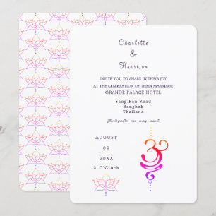 Invitation Destination Mariage en Thaïlande