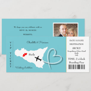 Invitation Destination Mariage Italie Europe