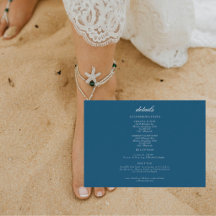 Détails de mariage Teal Ocean Breeze inclus