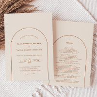 Détails du Mariage en ivoire Boho Arch simple et