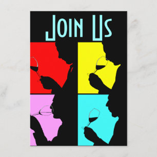 Invitation d'étapes de la silhouette 4