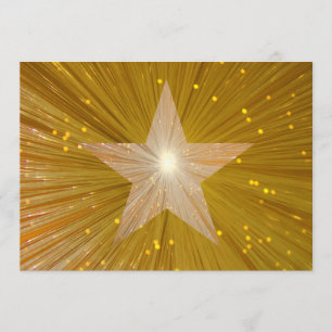 Invitation d'étoile d'or