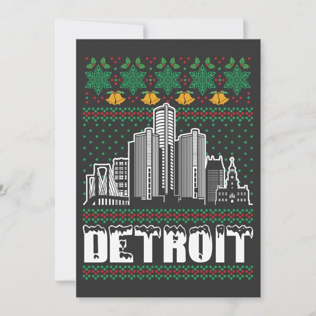 Invitation Detroit Michigan (Devant)