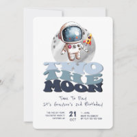 Deux à la Lune 2e Anniversaire Astronaute