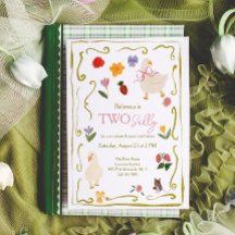 Deux Anniversaire de 2 ans de Goose Gingham Cottag
