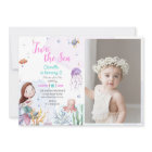 Deux Fille de sirène de mer 2e photo d'anniversair