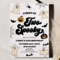 Deux Halloween Éffrayant 2ème fête d'anniversaire