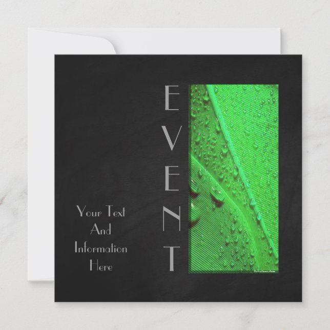 Invitation d'événement (Devant)